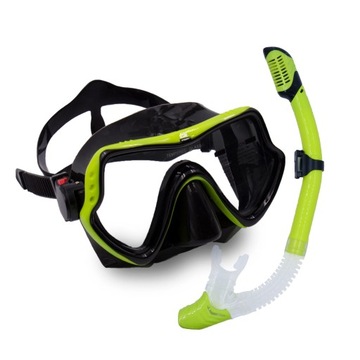Snorkeling Diving Mask Adults Free-diving Scuba Snorkel Mask Set Anti-Fog