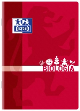 Zeszyt Oxford biologia A5 60 k w kratkę 400092591