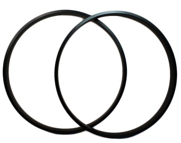 2 x OBRĘCZE rowerowe 26 obręcz rowerowa CRUISER 33mm SZEROKIE ALU CZARNE