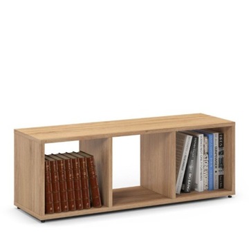 NOWOCZESNY REGAŁ KOMOROWY DO SALONU 100x30x35 cm
