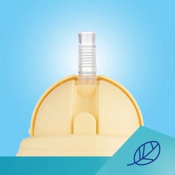 CANPOL KUBEK NIEKAPEK BIDON Z OBCIĄŻONĄ SŁOMKĄ I UCHWYTAMI 6m+ MOUNTAINS