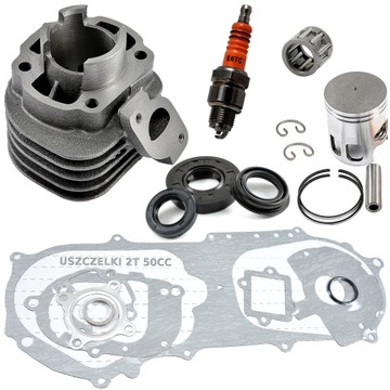 CYLINDER SKUTER 2T 50CC MINARELLI JOG ZIPP ROMET