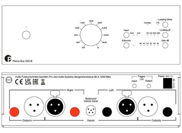 MM MC ПРЕДУСИЛИТЕЛЬ PRO-JECT PHONO BOX DS3 B BLK