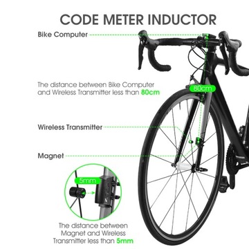 Портативный велосипедный компьютер с ЖК-дисплеем
