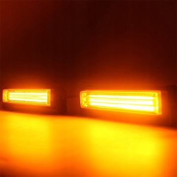 Предупреждающая лампа Strobe Kogut светодиодные мигающие дорожные эвакуаторы 2 ПК.