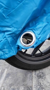 Чехол Favoto на мотоцикл Scooter XXL 245x105x125 брезент из ткани Оксфорд