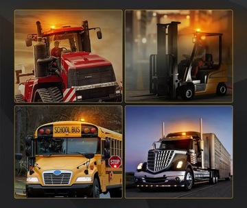 LAMPA BŁYSKOWA OSTRZEGAWCZA STROBOSKOP 360° KOGUT MAGNES 12V/24V 20W