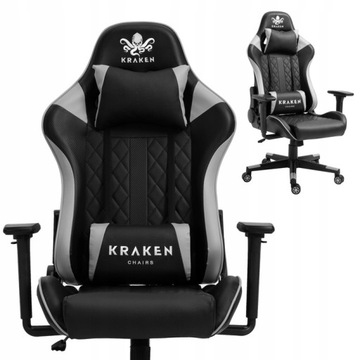 ОФИСНЫЙ ИГРОВОЙ СТУЛ ВРАЩАЮЩИЙСЯ ОФИСНЫЙ СТУЛ красный ЭКО КОЖА