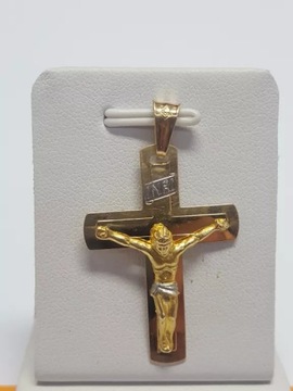 ZŁOTA ZAWIESZKA KRZYŻYK PR. 585 GRAM 2,28