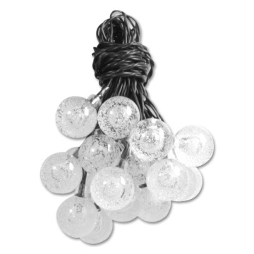 СОЛНЕЧНАЯ САДОВАЯ ГИРЛЯНДИЯ ШАРИКИ 40 светодиодов