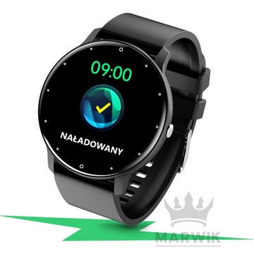 SMARTWATCH Damski Zegarek Męski RUBICON z ROZMOWAMI INDUKCJA 1.5CALA POLSKI