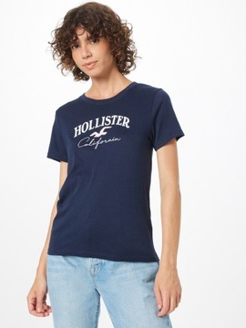 HOLLISTER by Abercrombie T-shirt Koszulka z Logo M