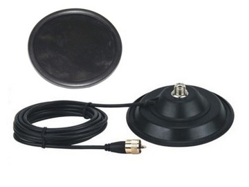 PODSTAWA MAGNETYCZNA CB PL 145MM + OSŁONA GUMOWA
