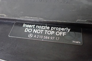 MERCEDES CL W216 КРЫШКА ТОПЛИВОЗАПРАВОЧНОЙ ЗАПРАВКИ c040