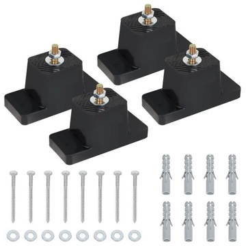 АНТИВИБРАЦИОННЫЙ КРЕПЛЕНИЕ КОНДИЦИОНЕРА РЕЗИНОВЫЙ АМОРТИЗАТОР С ВИНТОМ М8