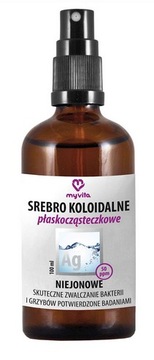 Srebro koloidalne MyVita płaskocząsteczkowe 100 ml