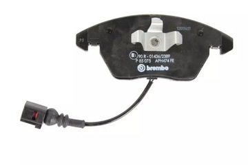 ПЕРЕДНИЕ ДИСКИ+колодки BREMBO SKODA RAPID 288MM