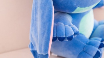 ПЛЮШЕВЫЙ МАСКОТ ЛИЛО И СТИЧ МЕДВЕДЬ СИНИЙ 35 СМ