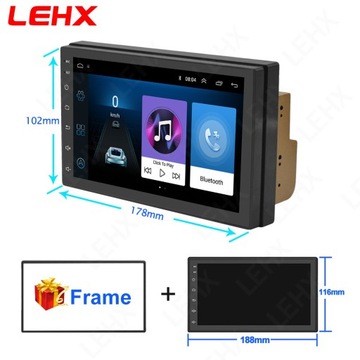 Стиль 706-UI1-216-CAM Четырехъядерный процессор LEHX 4G DSP 7