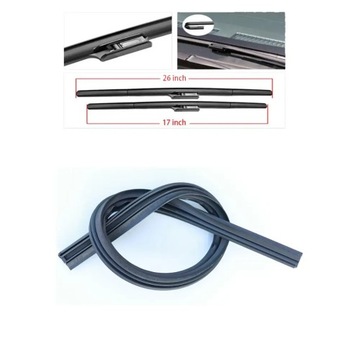 Вставка в щетку стеклоочистителя резиновая вставка в ремень для HYUNDAI