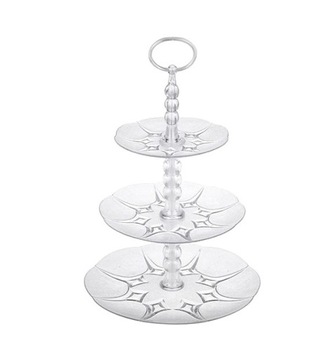 ПЛАСТИКОВАЯ ПИРАМИДА 3-УРОВНЕВАЯ КАМЕННАЯ ПЛИТА 026