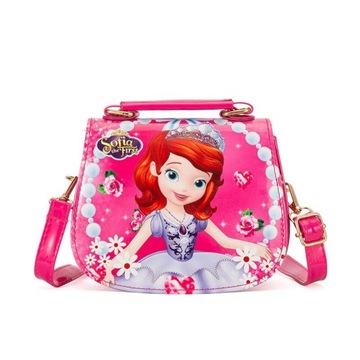Śliczny nadruk torba dla dzieci dziewczyny modna Frozen torebka prezenty
