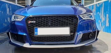 Бампер для Audi A3 8V 12-15 Решетка радиатора RS3 Look