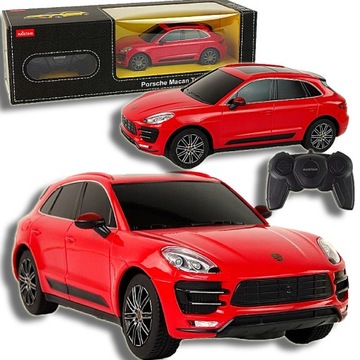 Sportowe Auto Samochód Porsche Czerwone na sterowanie RC na Pilota PREZENT