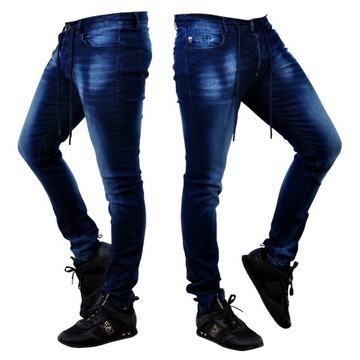 MP0021 r. M Jeansy MĘSKIE RURKI SLIM FIT