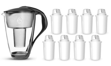 Szklany dzbanek filtrujący Dafi Crystal +8 filtrów