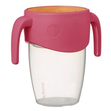Kubek Treningowy 360 Niekapek do Nauki Picia Strawberry Shake B.box