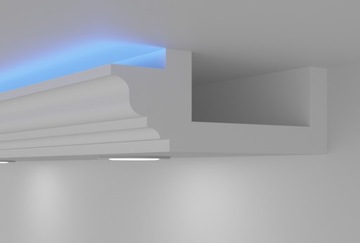 Карнизная лента светодиодная для подвесного потолка галоген 20х7