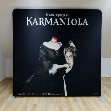 ТЕКСТИЛЬНАЯ рекламная стена 250х228см