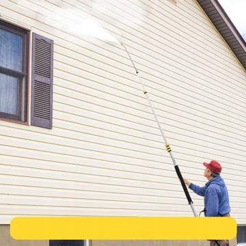 Телескопическое копье 1-5-6,3 м для кисти щетки щетки щетки щетки щетки щетки 4000 фунтов на кв.