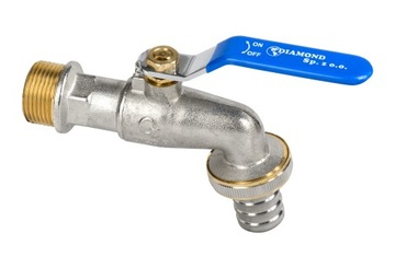 Zawór kulowy Diamond DN15 1/2'' KRAN HISZPAN