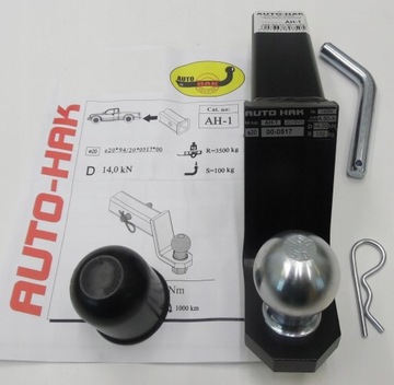 FORD F-150 USA HAK HOLOWNICZY KULA ADAPTER 3500KG