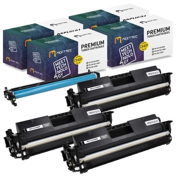 3 Tonery + Bęben do CF217A CF219A M102W M102a M130