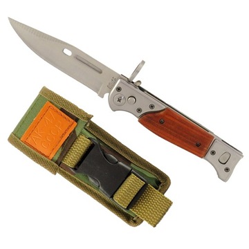 Nóż sprężynowy AK-47 BAGNET 22 cm SCYZORYK CCCP