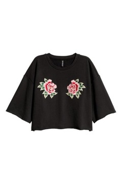 H&M Top z krótkim rękawem rozm.38,M
