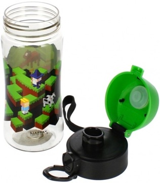 Bidon 420 ml butelka na wodę Pixel Game