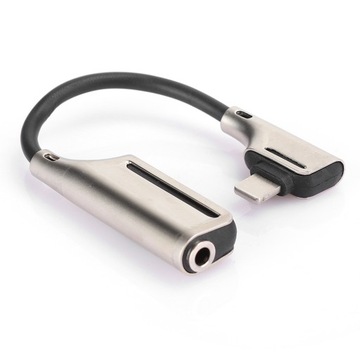 Adapter do ładowarki słuchawek 2 w 1. Plug and