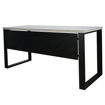 BIURKO ,,ORION'' STYL LOFT DO BIURA 140CM BETON CHICAGO PRODUKT POLSKI