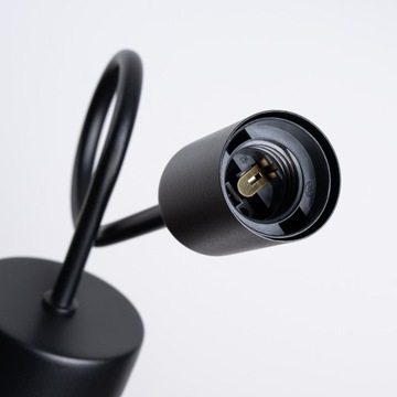 ДИЗАЙН НАСТЕННЫЙ СВЕТИЛЬНИК EDI ЧЕРНЫЙ LED