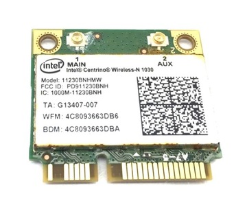 KARTA WiFi INTEL CENTRINO WIRELESS-N 1030 11230BNH