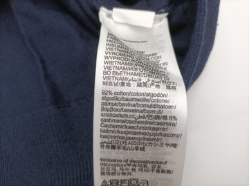 Tommy Hilfiger MW0MW28048, męski sweter z golfem, granatowy, r.XXL