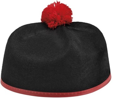 Czapka Biret Księdza Kardynała Biskupa Przebranie Halloween Karnawał Bal