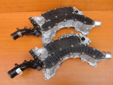 КОРПУС AUDI PORSCHE 4.0 TDI 057121113E 057121113D ТЕРМОСТАТ ПРОВЕРЕН ОК