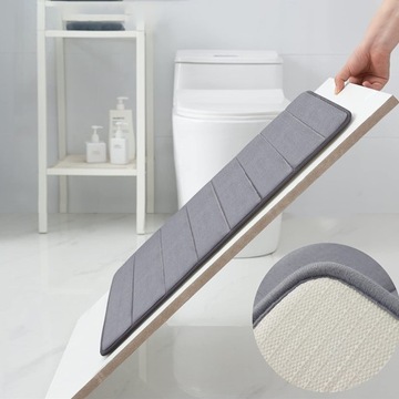 Мягкий, противоскользящий, впитывающий коврик для ванной комнаты.