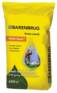 Trawa Barenbrug na suszę WATER SAVER 15kg 600m2 Nasiona Traw Dry&Strong