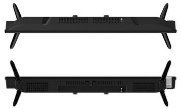 24-дюймовый портативный телевизор HD со светодиодной подсветкой, декодер DVBT2 USB CL+ 12 В Manta